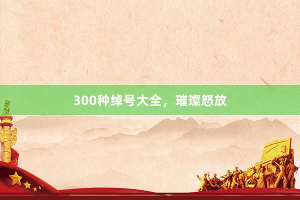 300种绰号大全，璀璨怒放